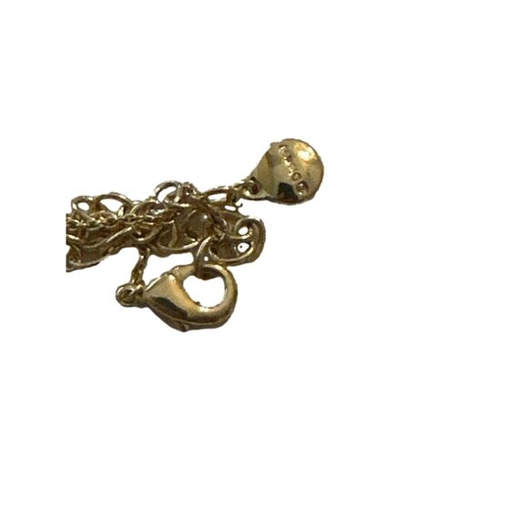 Baublebar Disney Minnie Mouse Necklace Gold Tone Crystal - Picture 4 of 4